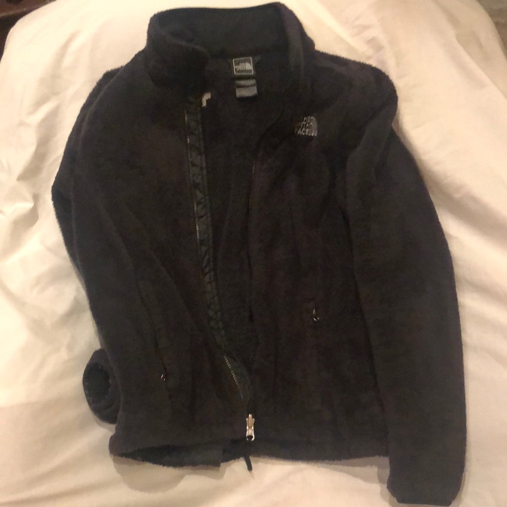 North Face women’s front zip fleece jacket sz S/P